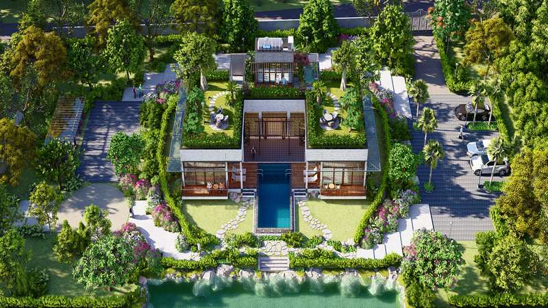 Bảng báo giá thiết kế cảnh quan sân vườn chi tiết nhất 2023 Thiết kế cảnh quan sân vườn đảm bảo thẩm mỹ