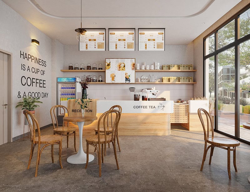 Gợi ý 5 kiểu quầy bar cafe đơn giản - Tối ưu không gian, tăng trải nghiệm Gợi ý 5 kiểu quầy bar cafe đơn giản - Tối ưu không gian, tăng trải nghiệm
