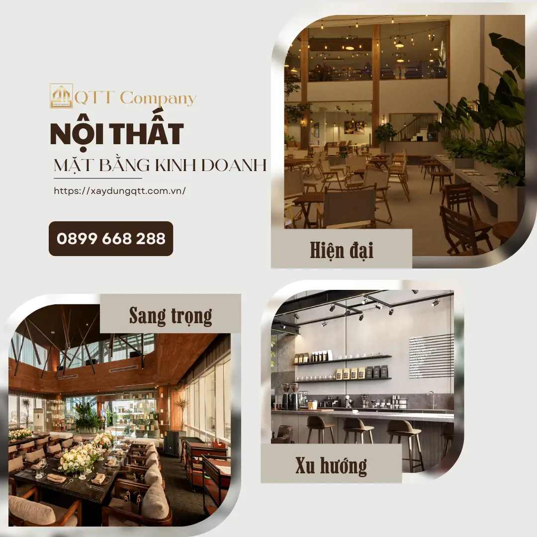 Thi công nội thất tại QTT Thi công nội thất tại QTT